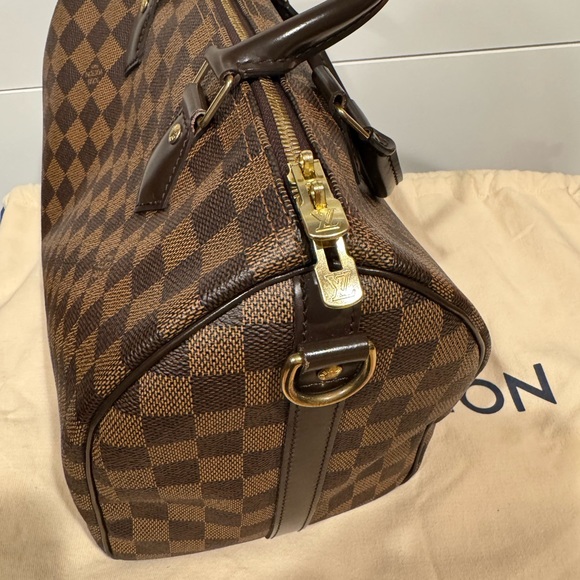 Louis Vuitton Speedy Bandoulière 30 in Damier Ebene - Picture 4 of 11